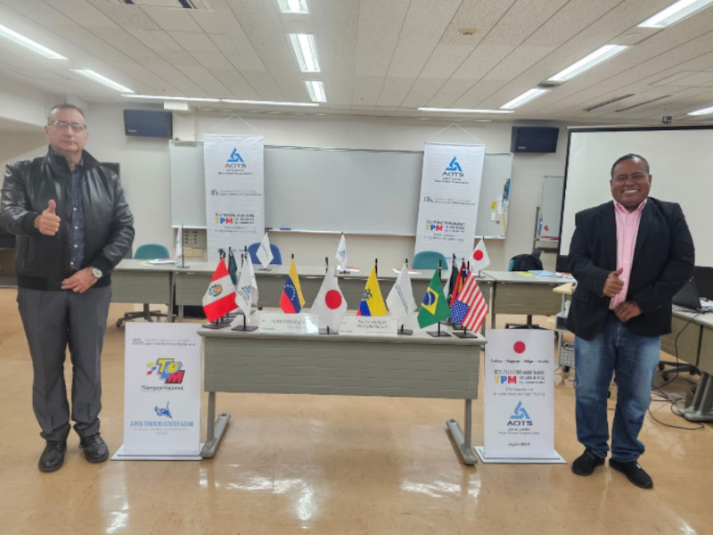 Inicia el Programa de Formación en TPM en Japón