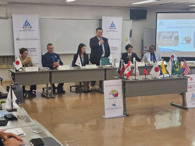 Inicia el Programa de Formación en TPM en Japón