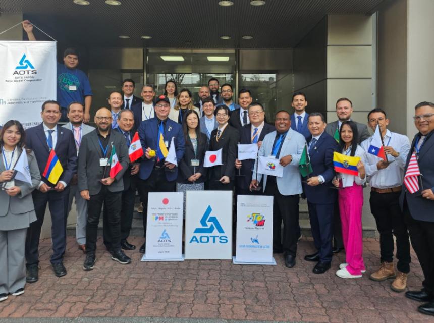 Inicia el Programa de Formación en TPM en Japón